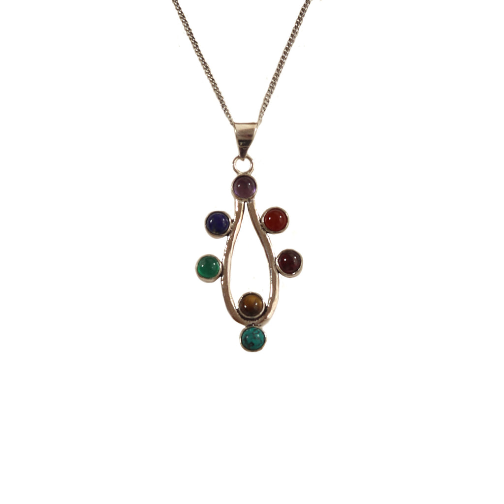 Aine 7chakras pendant