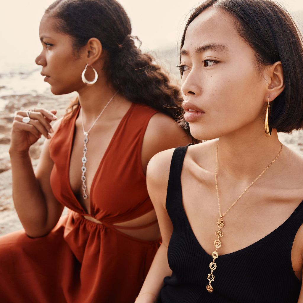 modelos con collar siete chakras 