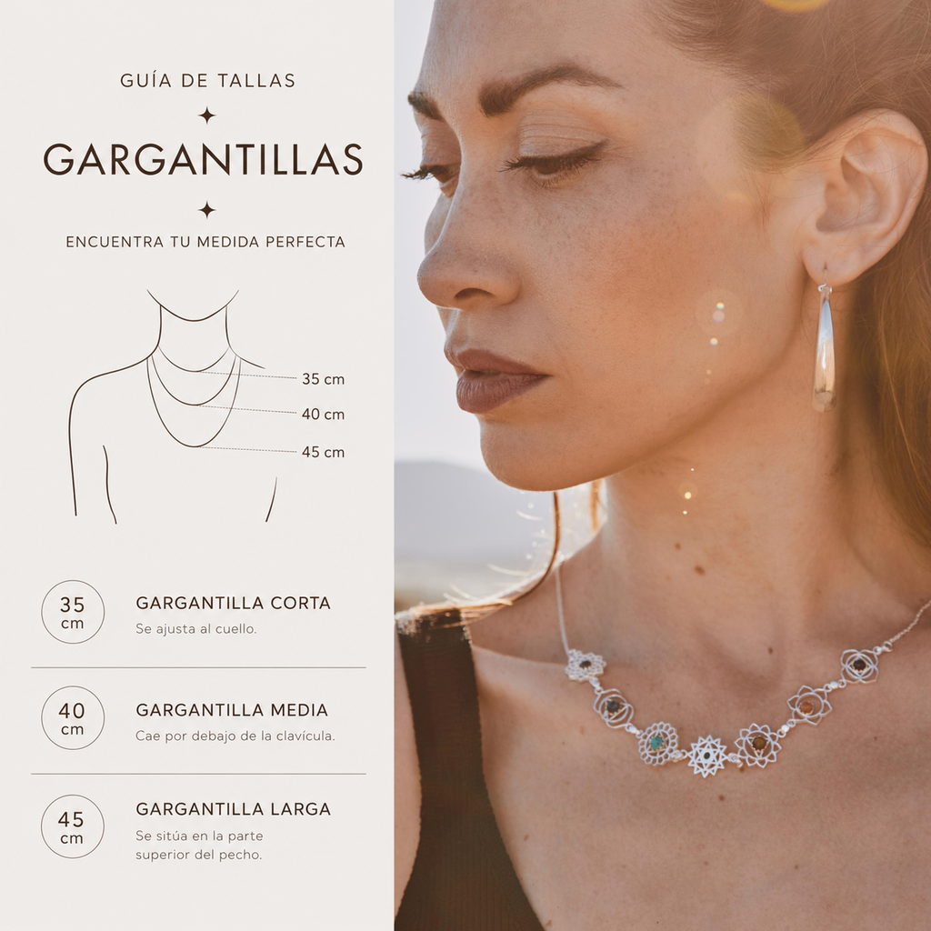 guia de tallas gargantilla