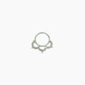 Loto septum piercing