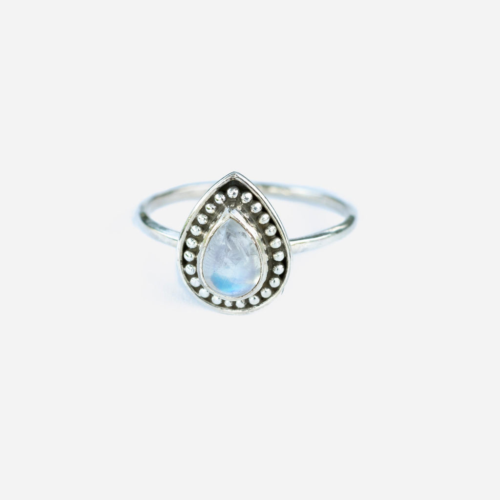 Gaia moonstone ring