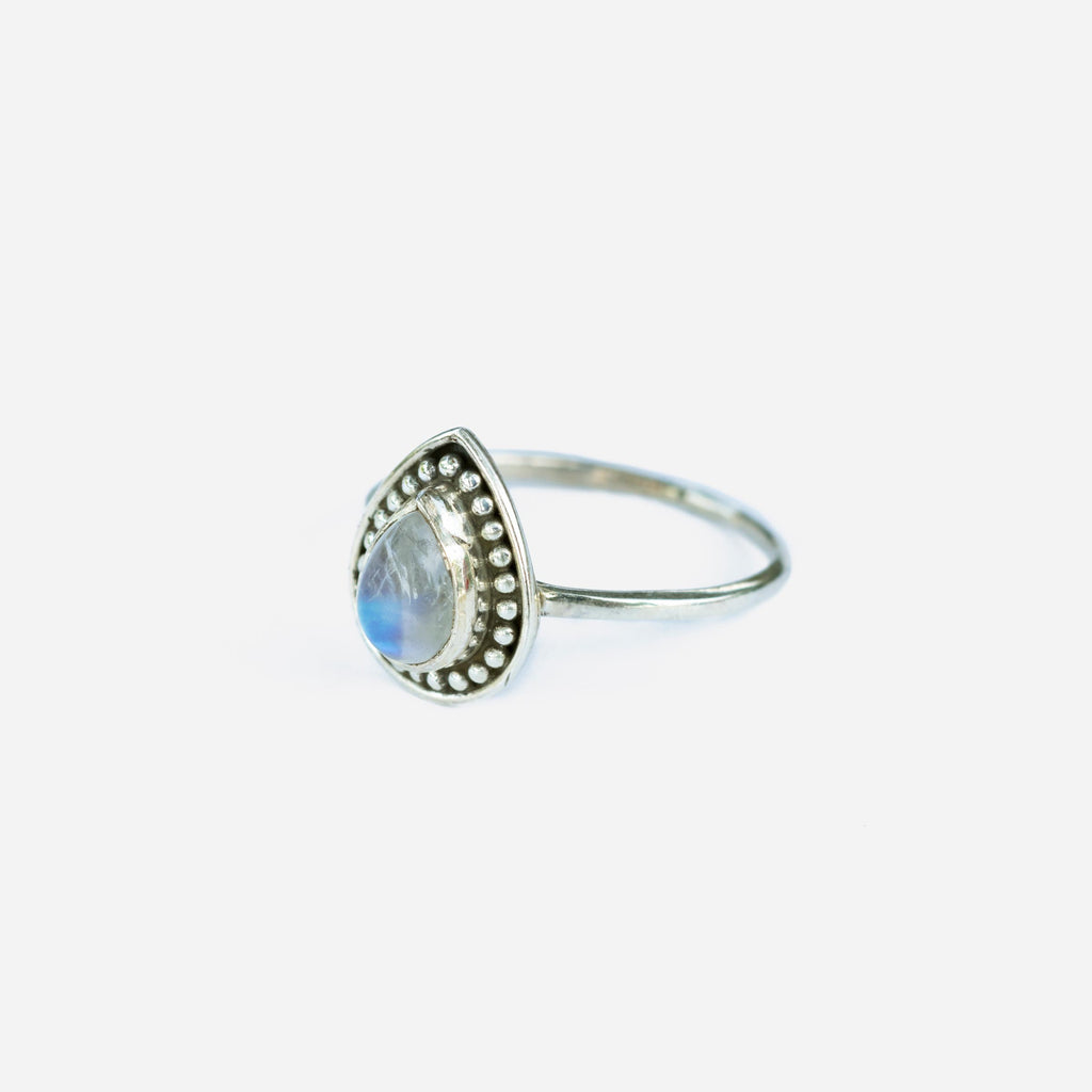 Gaia moonstone ring