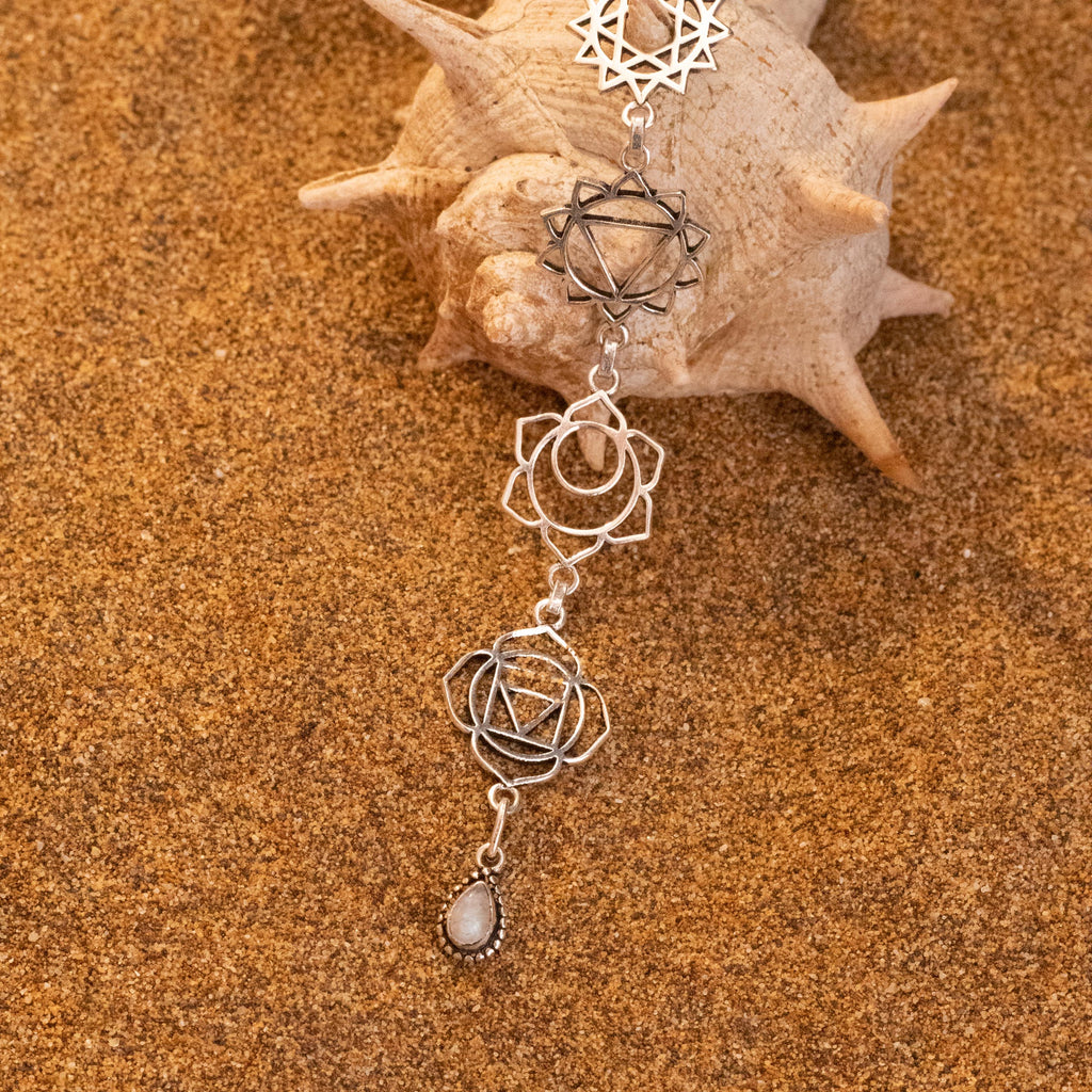 Colgante Chakras moonstone