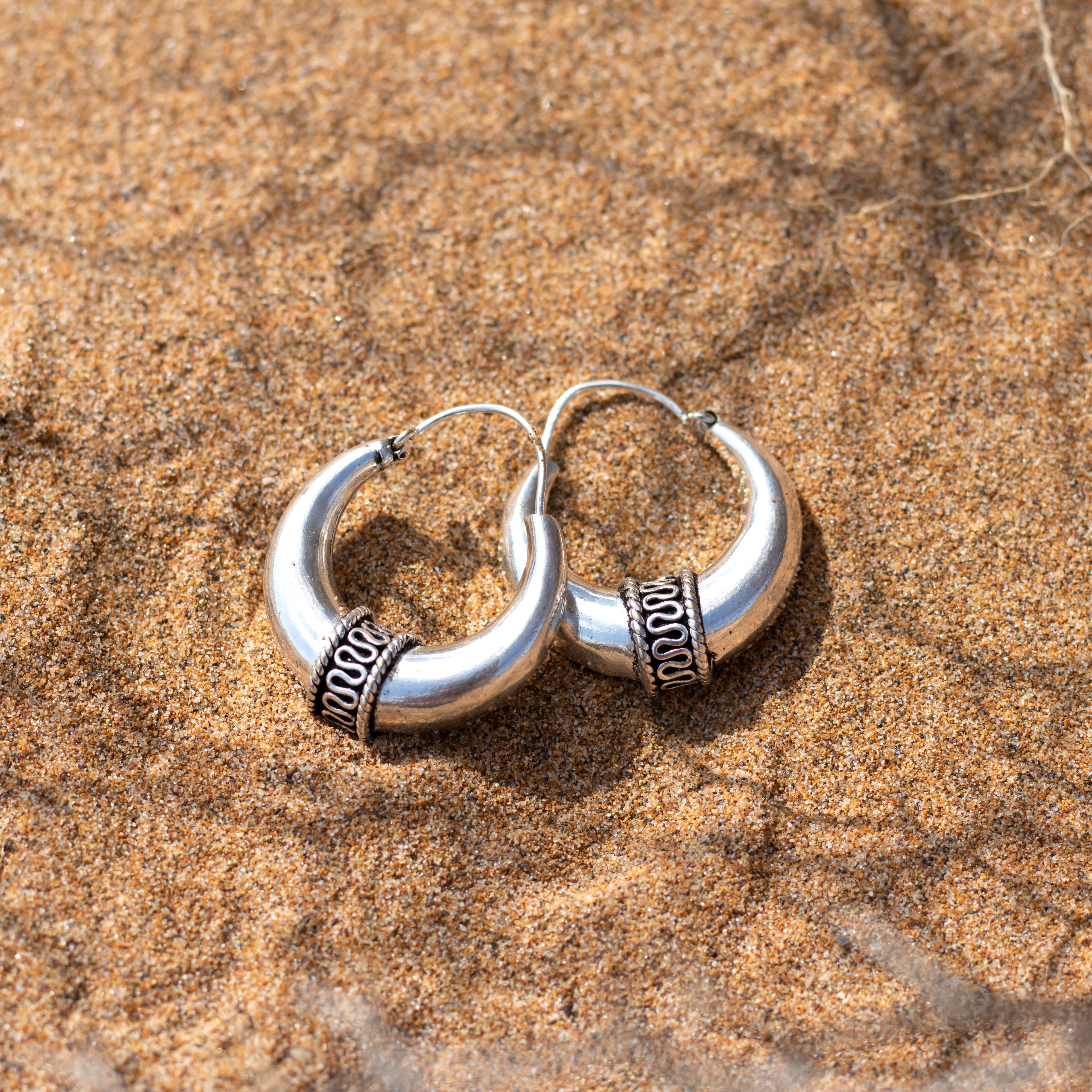 pendientes Naia aro plata