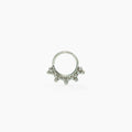 Nakarali septum piercing plata