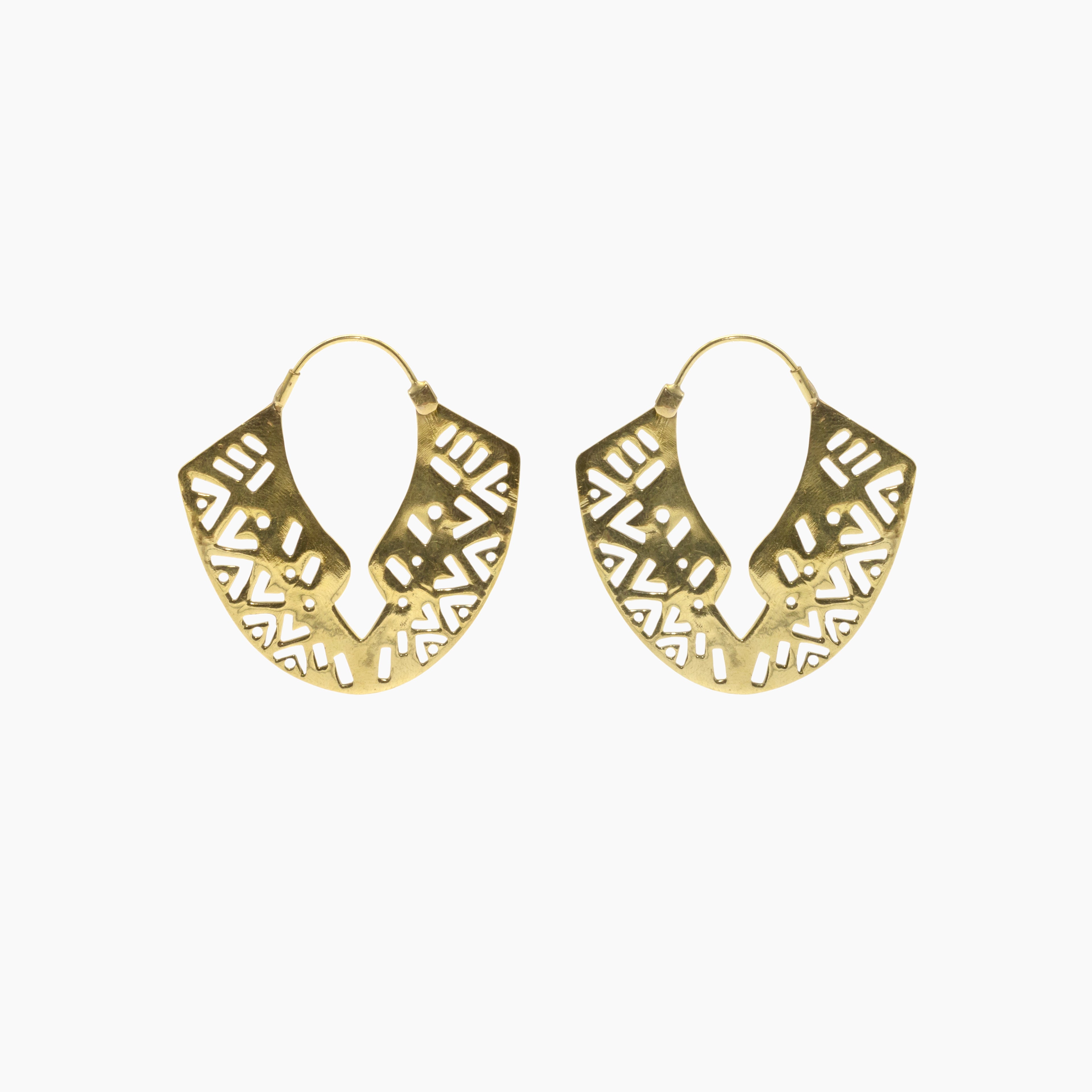 pendientes Agatha  dorado