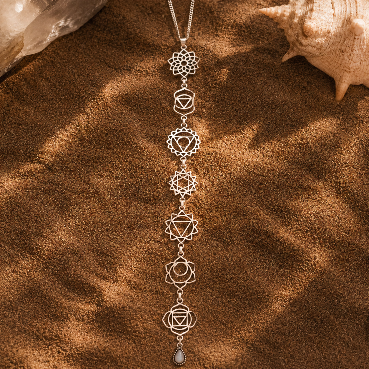 Moonstone Chakra Pendant 