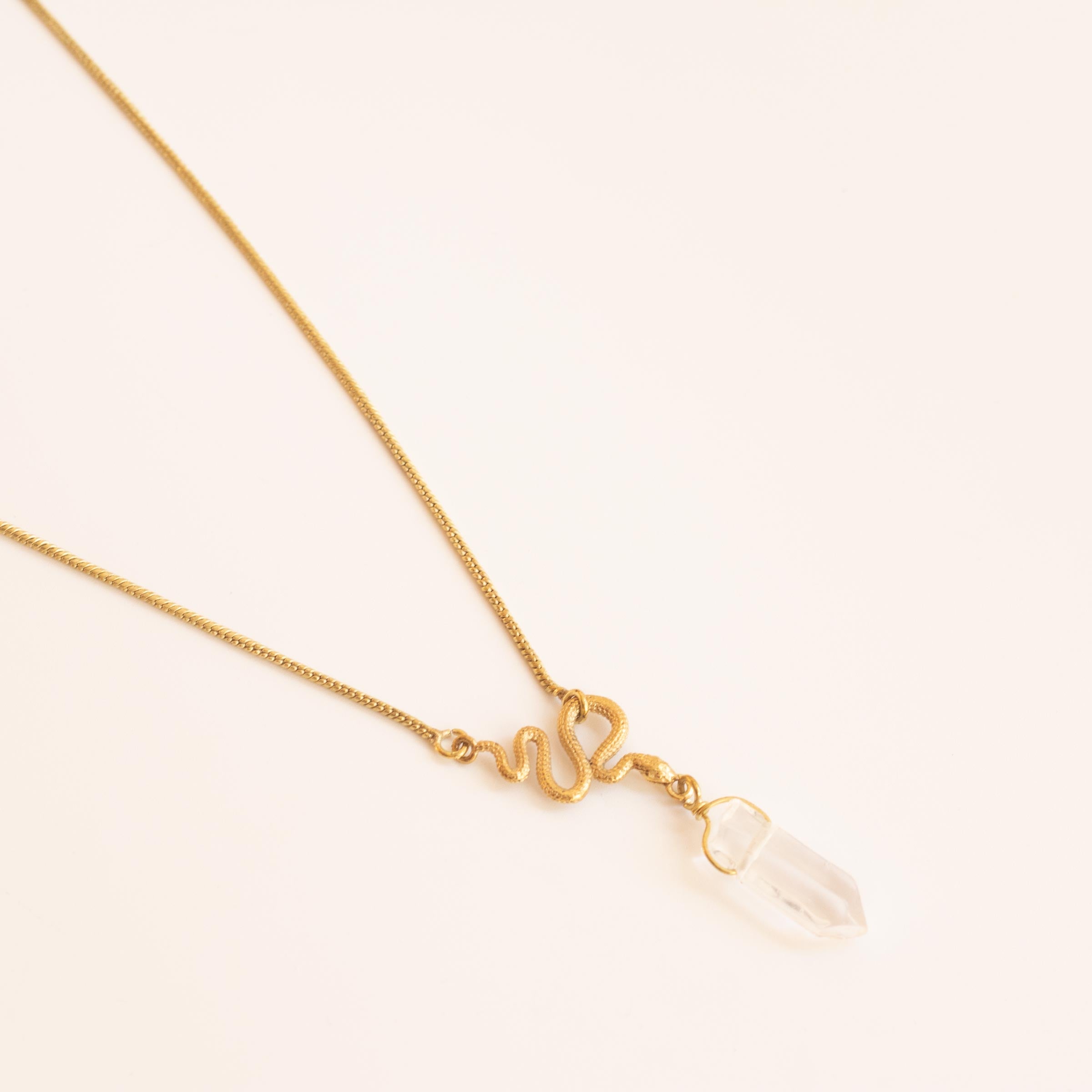 Quartz necklace 