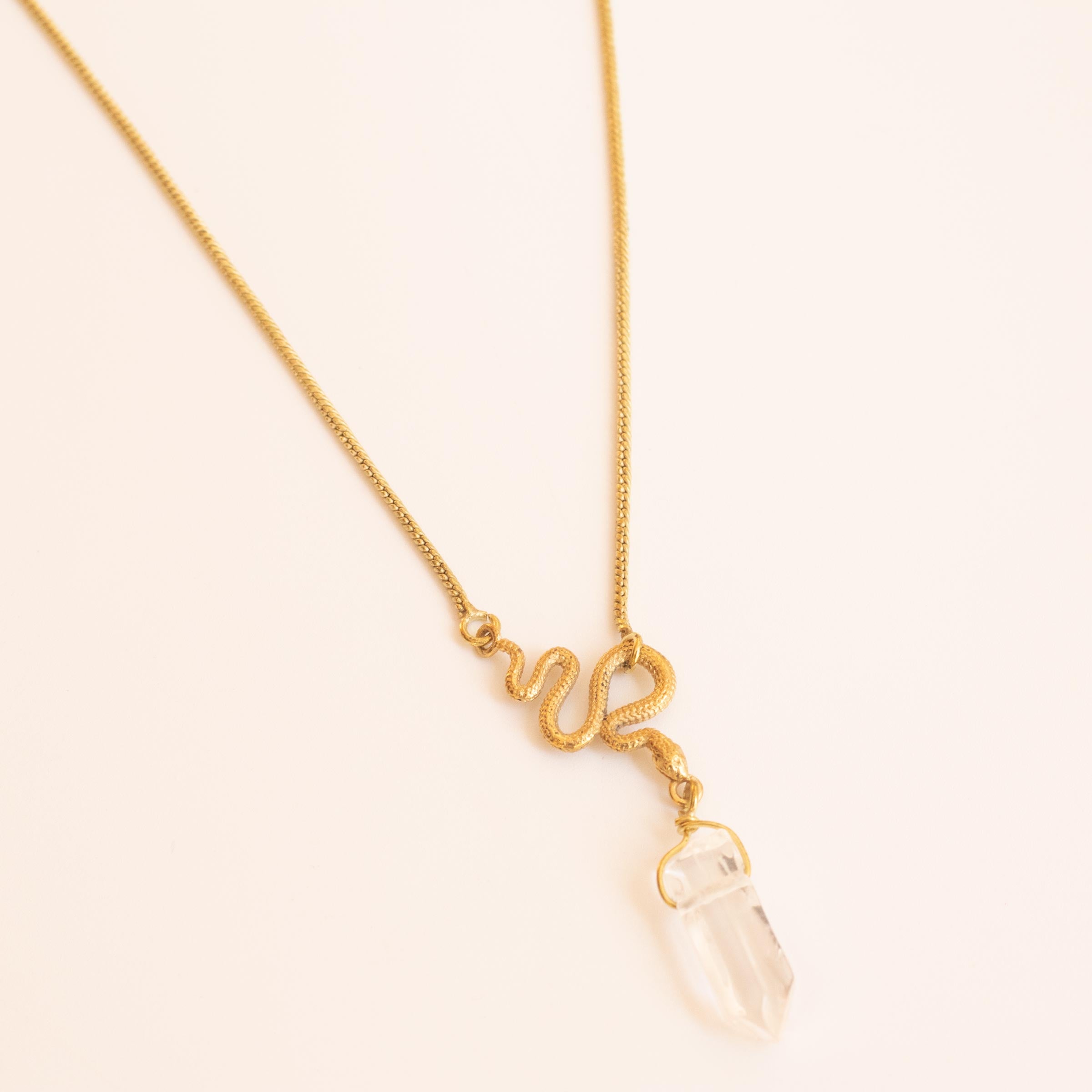 Collar Serpent cuarzo