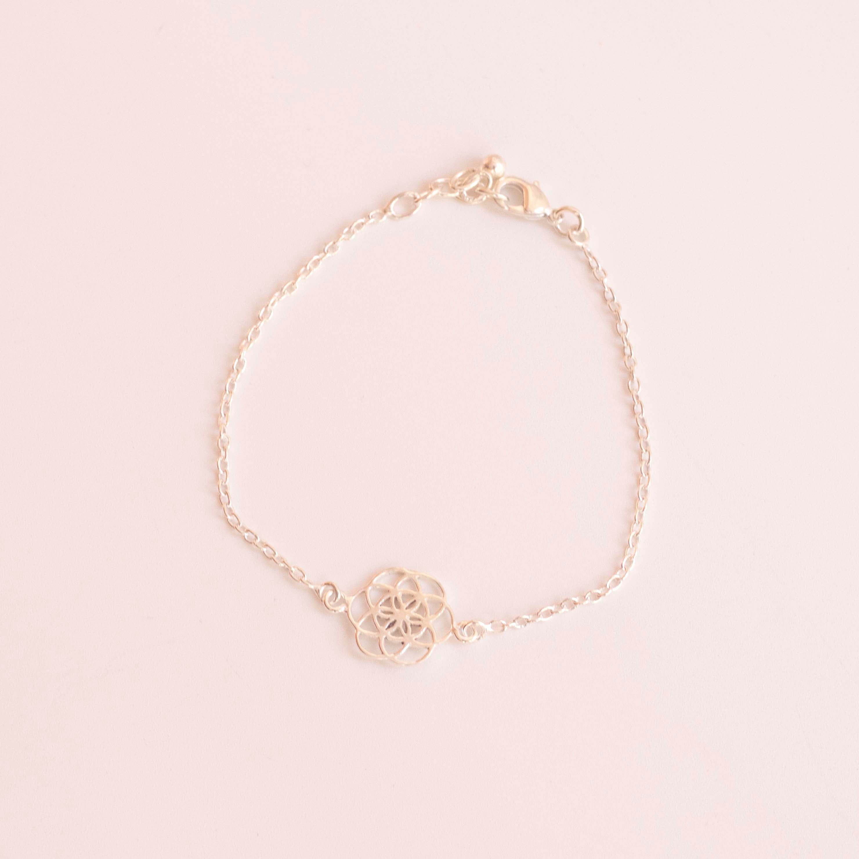 Pulsera flor de la vida