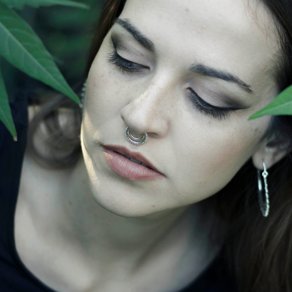 modelo con indra septum plata