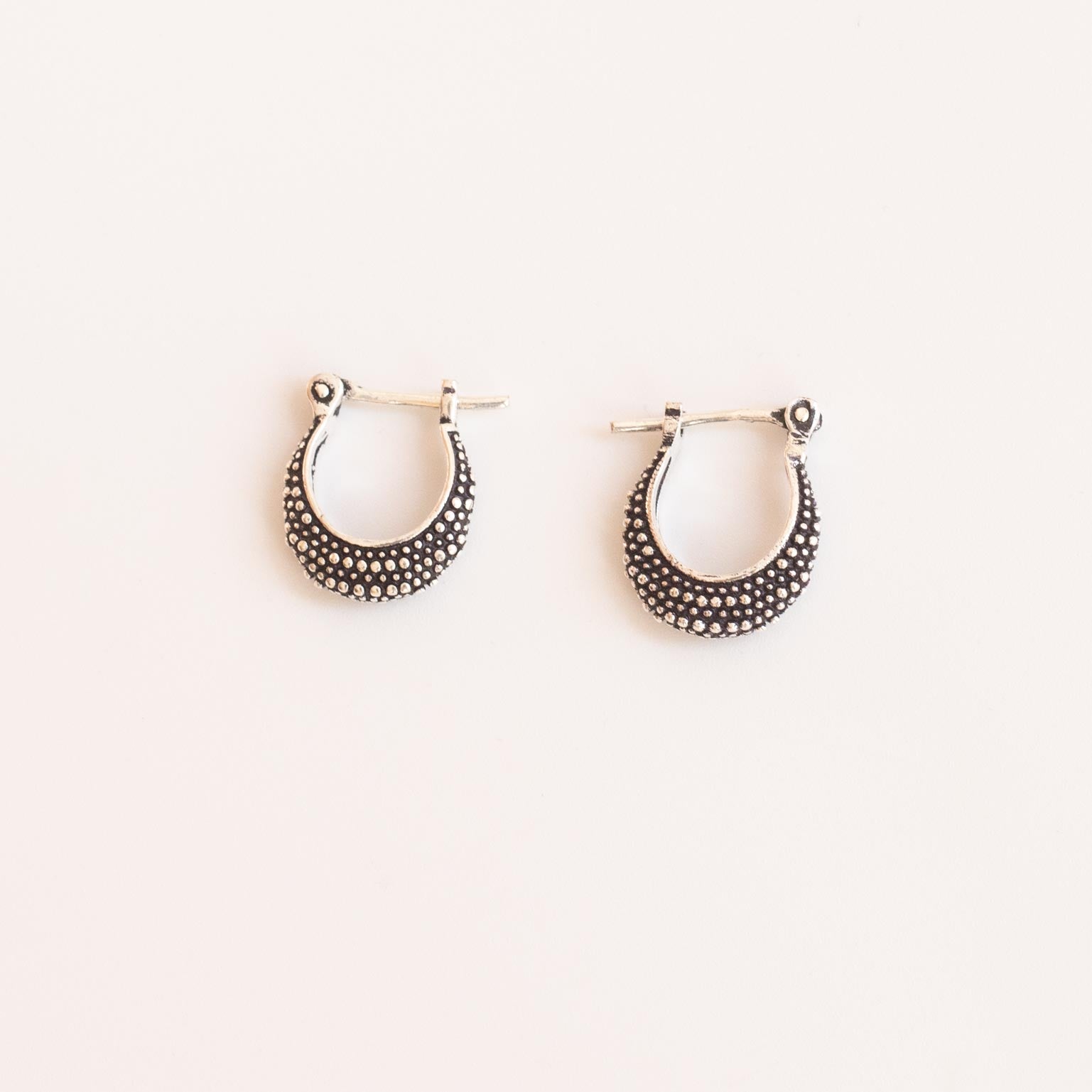 pendientes de aro pequeños plata