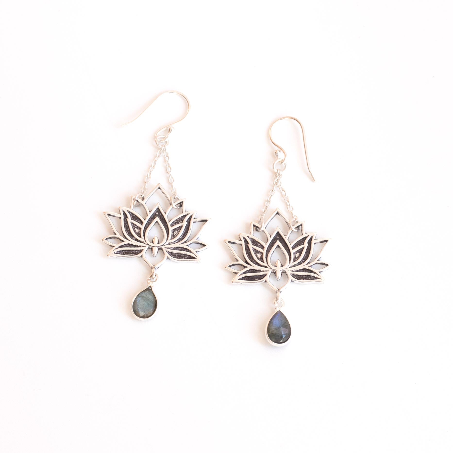 Lotus Earrings