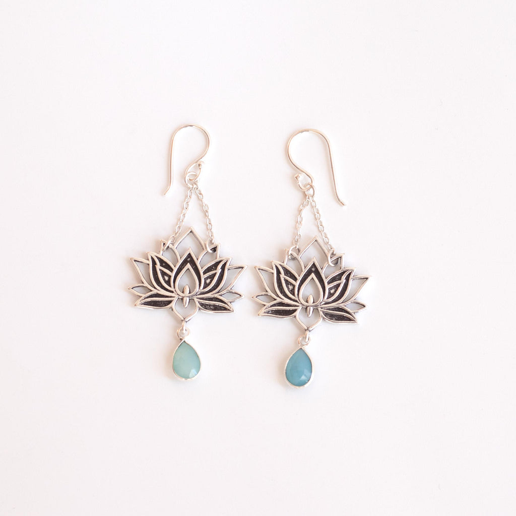 Lotus Earrings