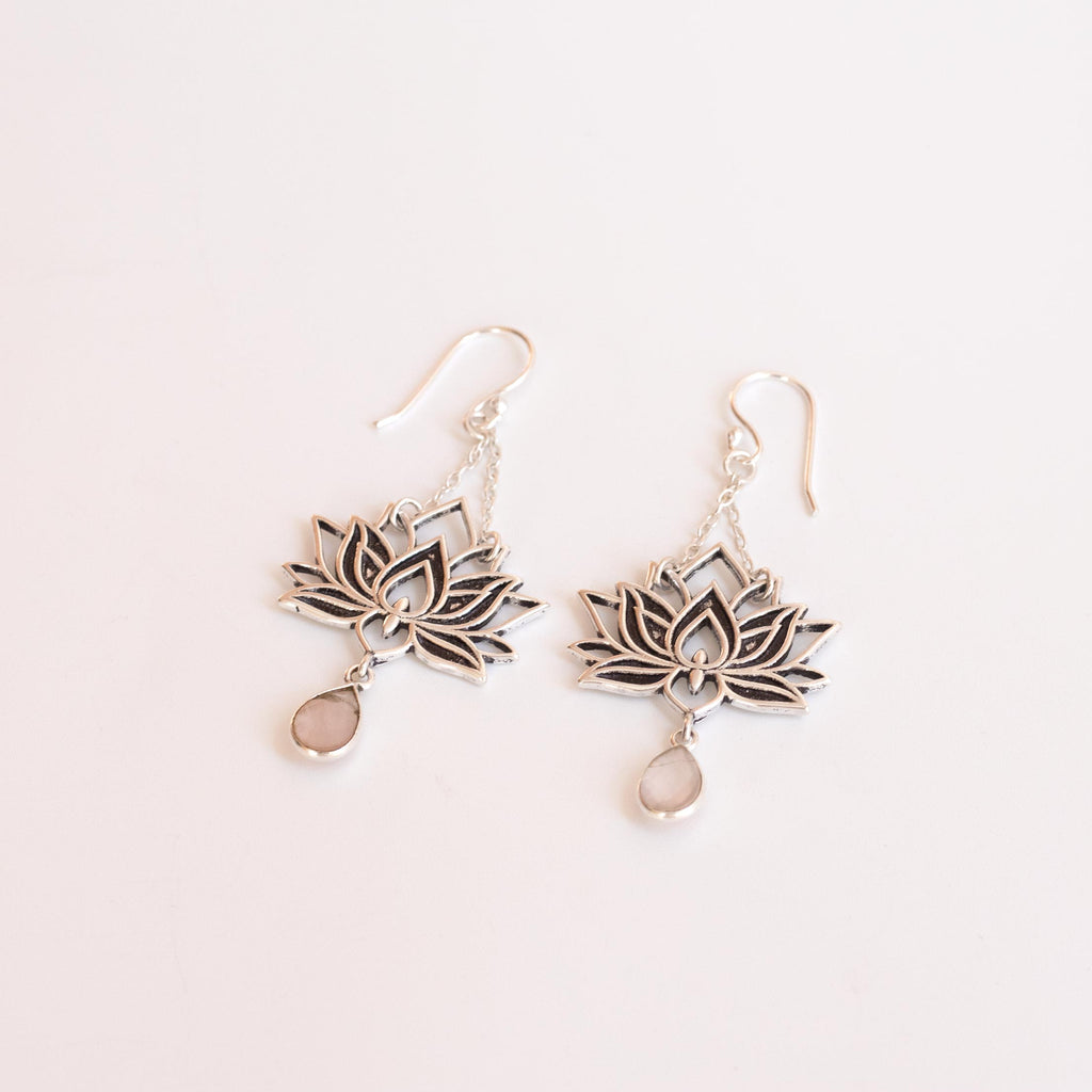 Lotus Earrings