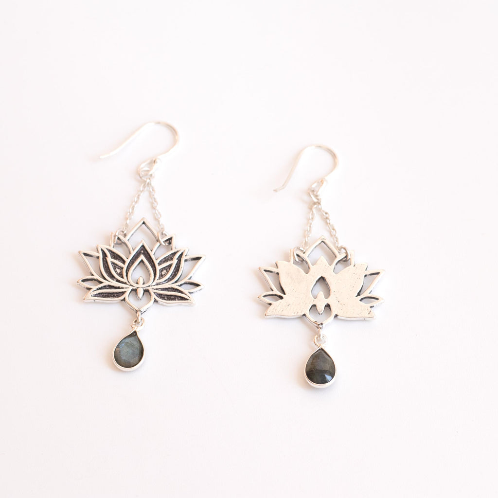 Lotus Earrings
