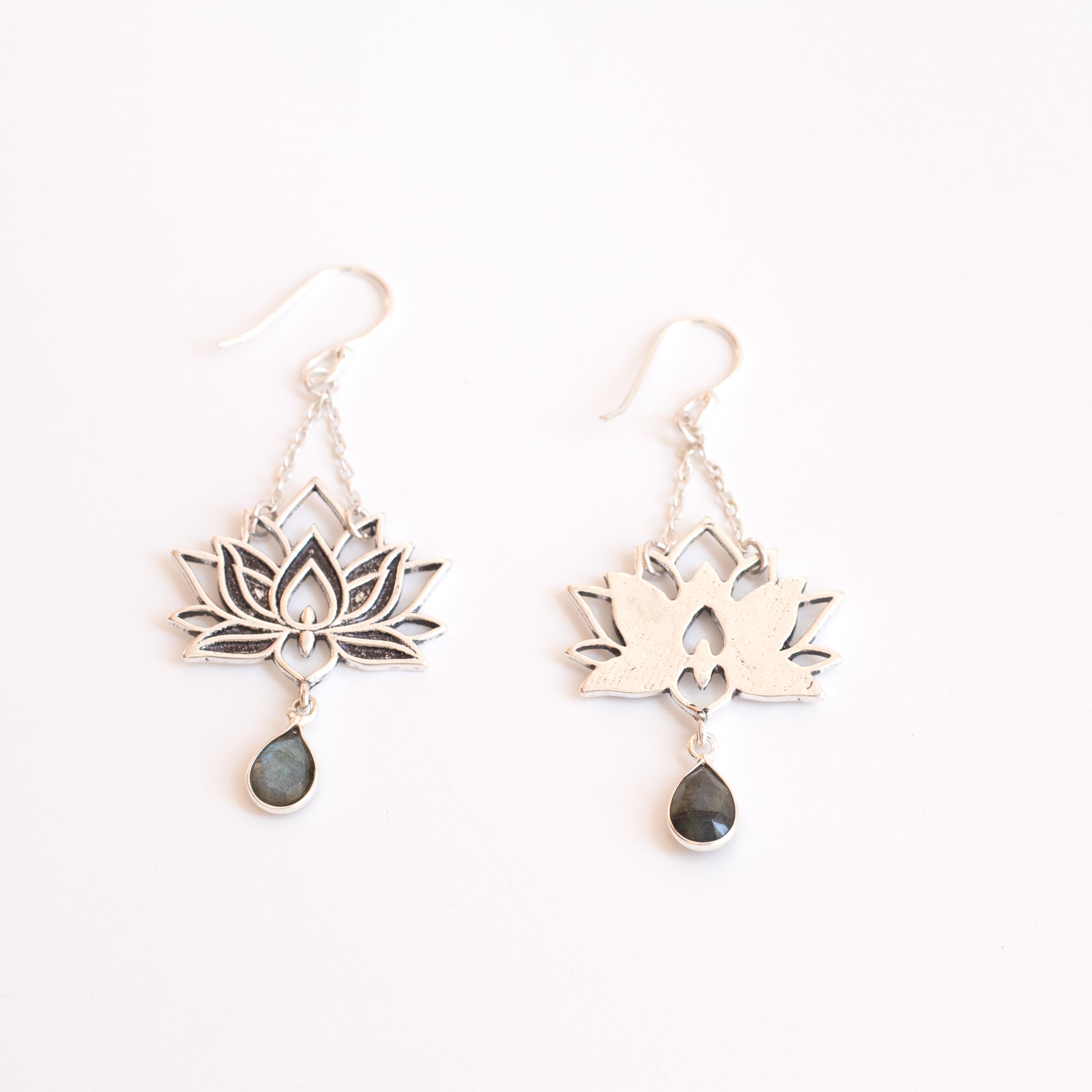 Lotus Earrings