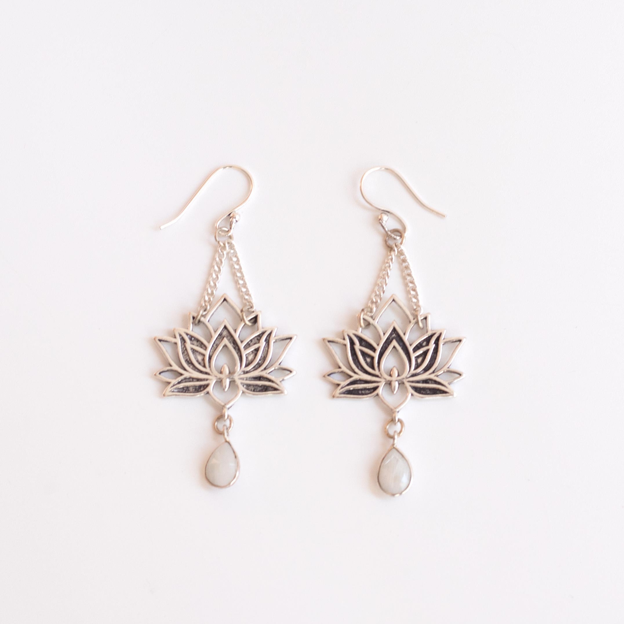 Lotus Earrings