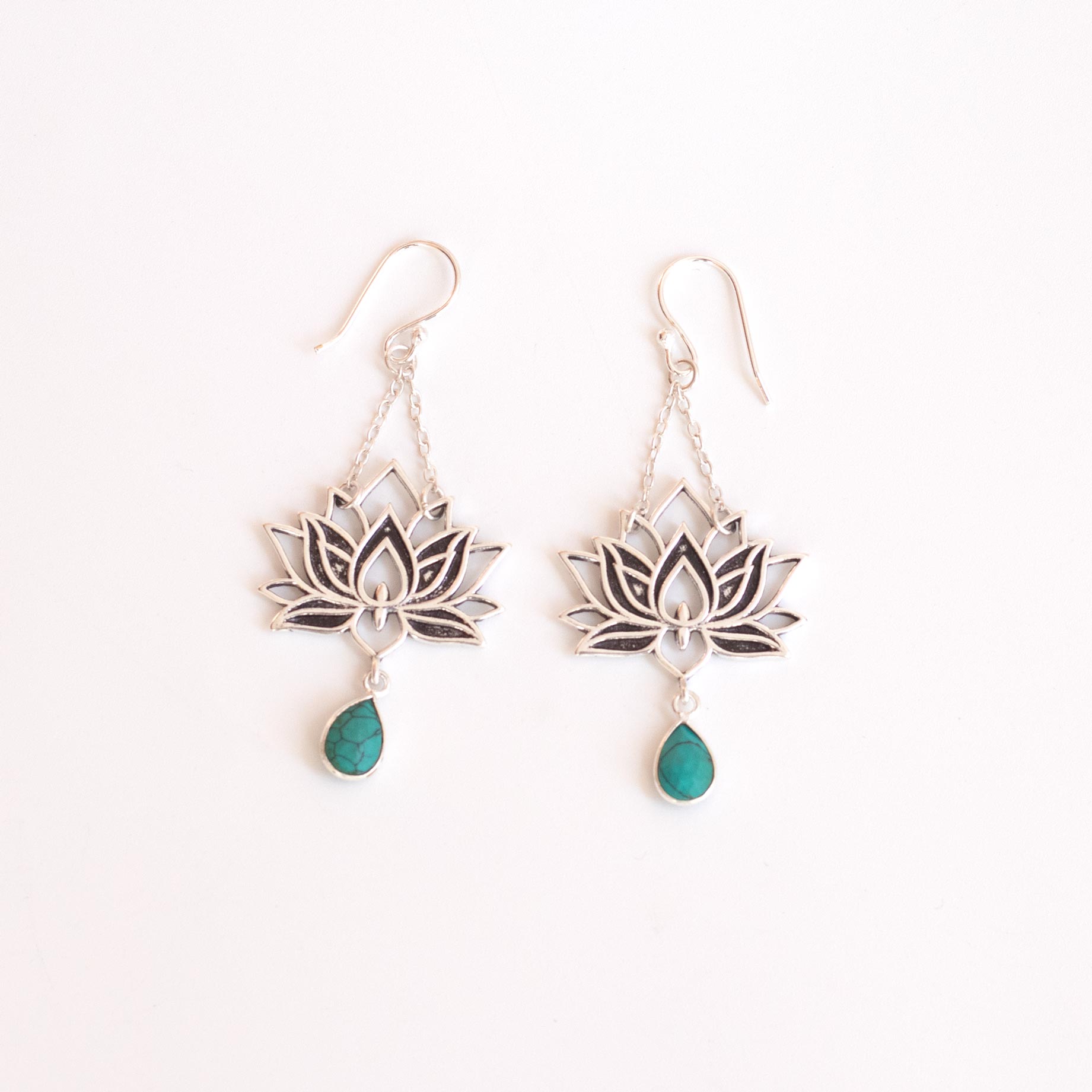 Lotus Earrings