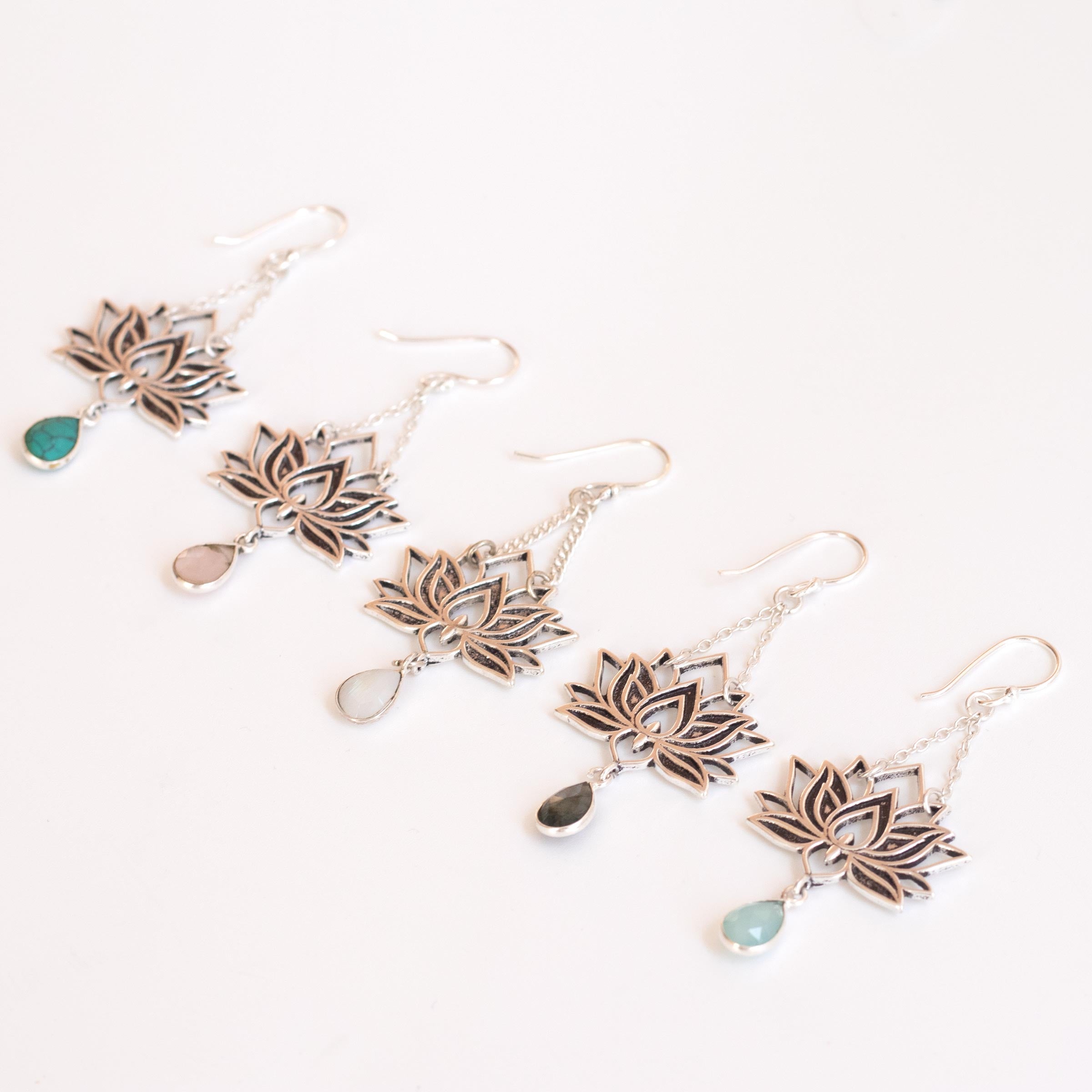 Lotus Earrings