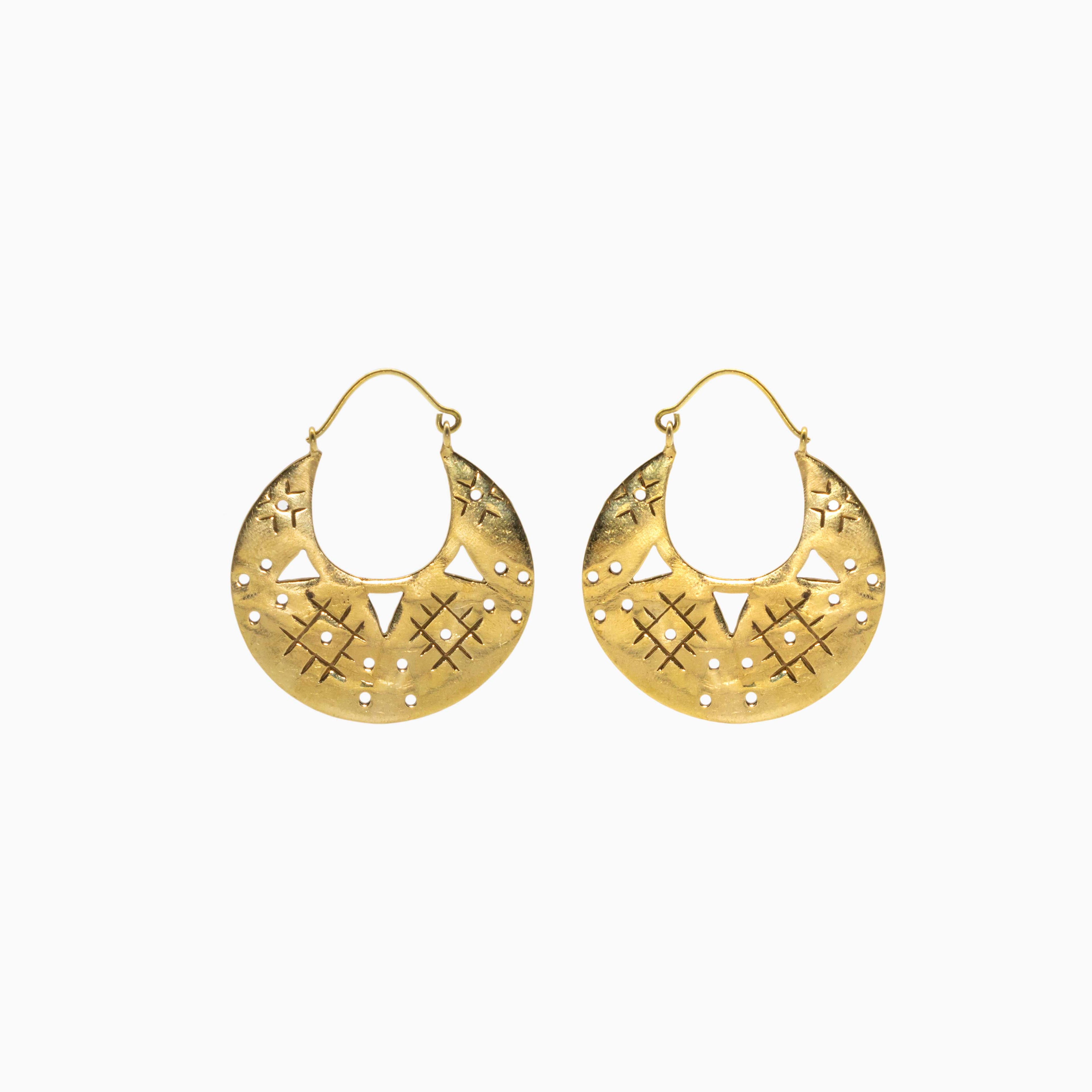 pendientes Daria dorado