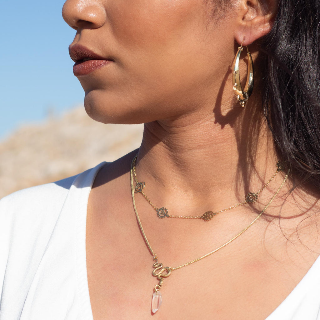 pendientes Nomad dorado