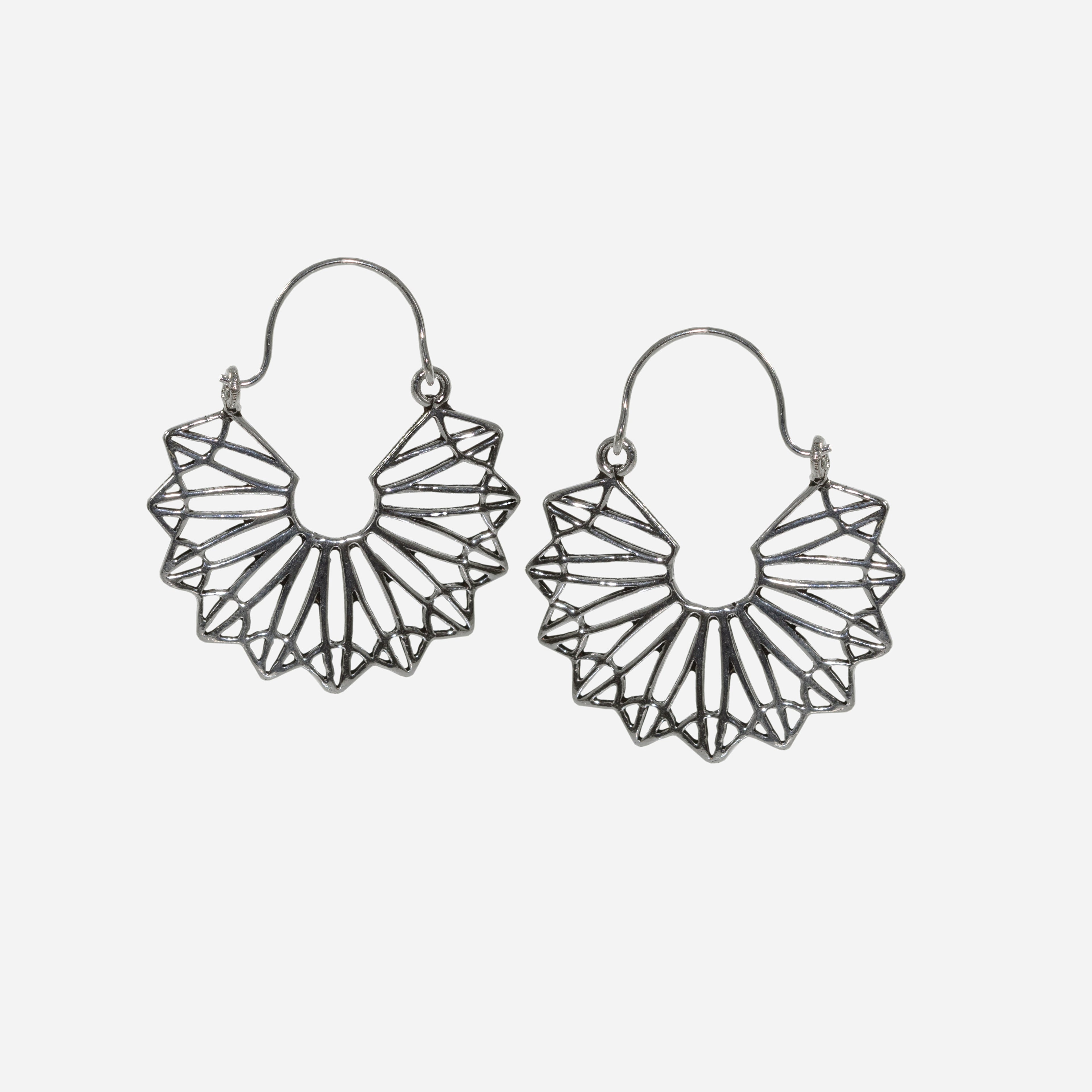 pendientes aro plata Lys