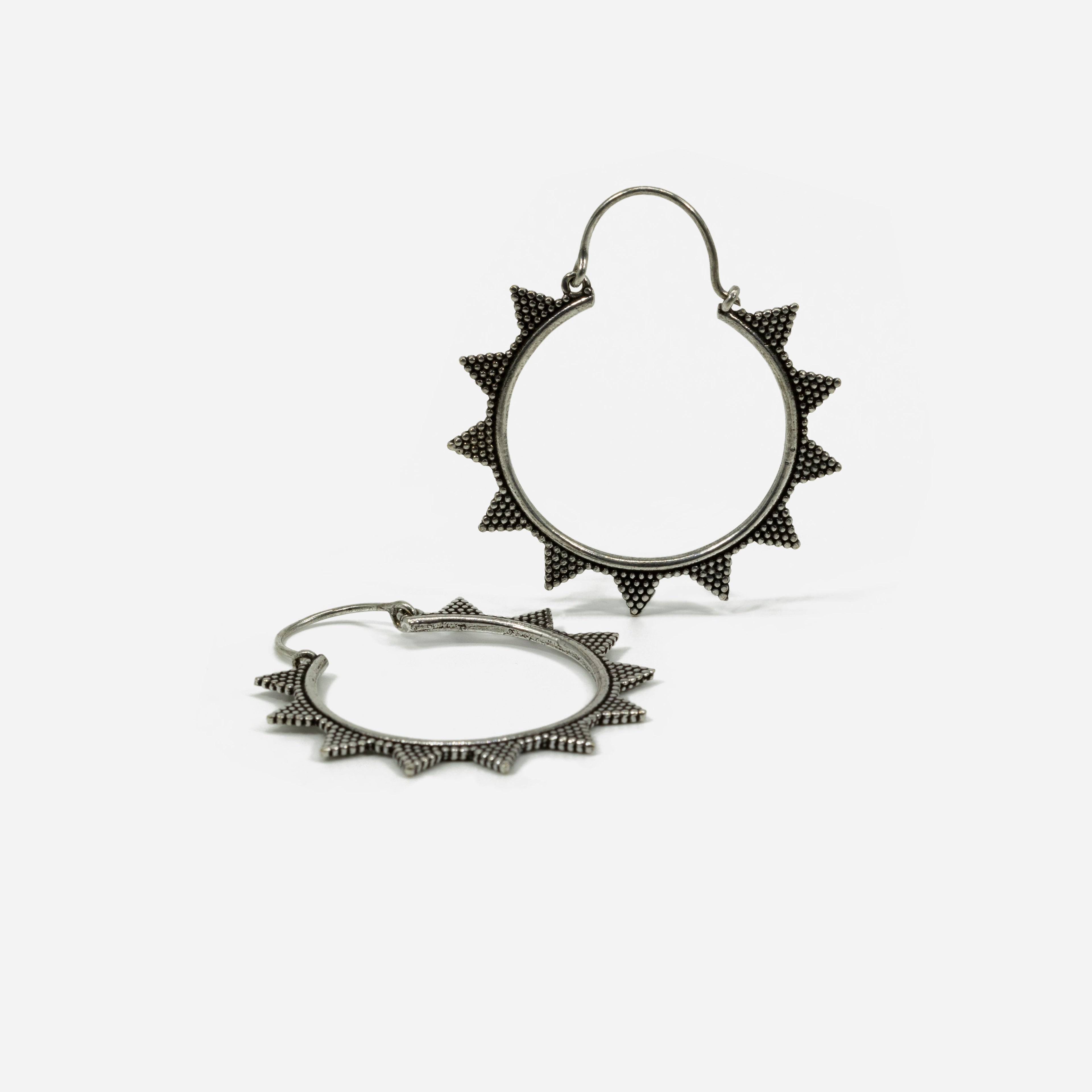 pendientes cira plata