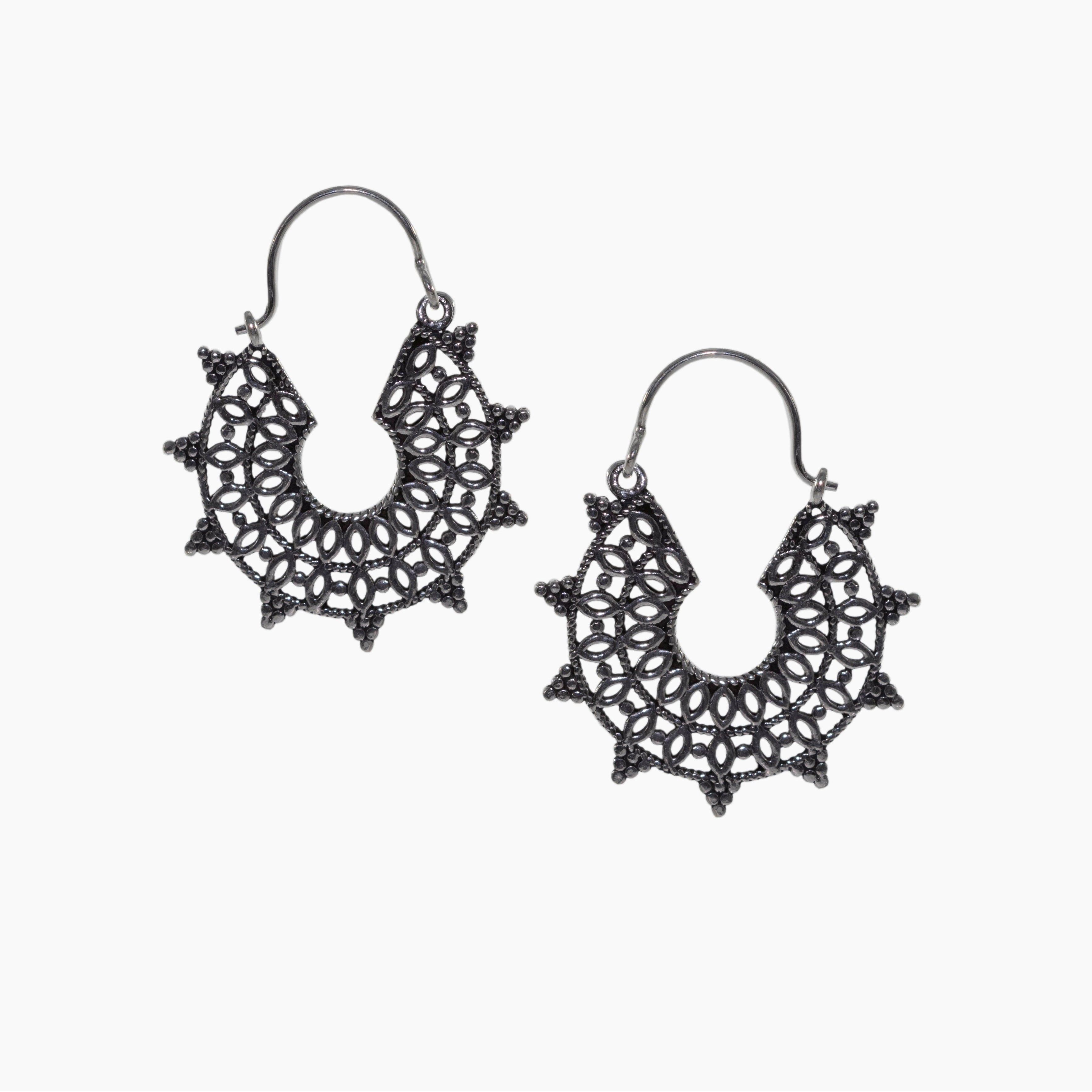 pendientes aro mandala