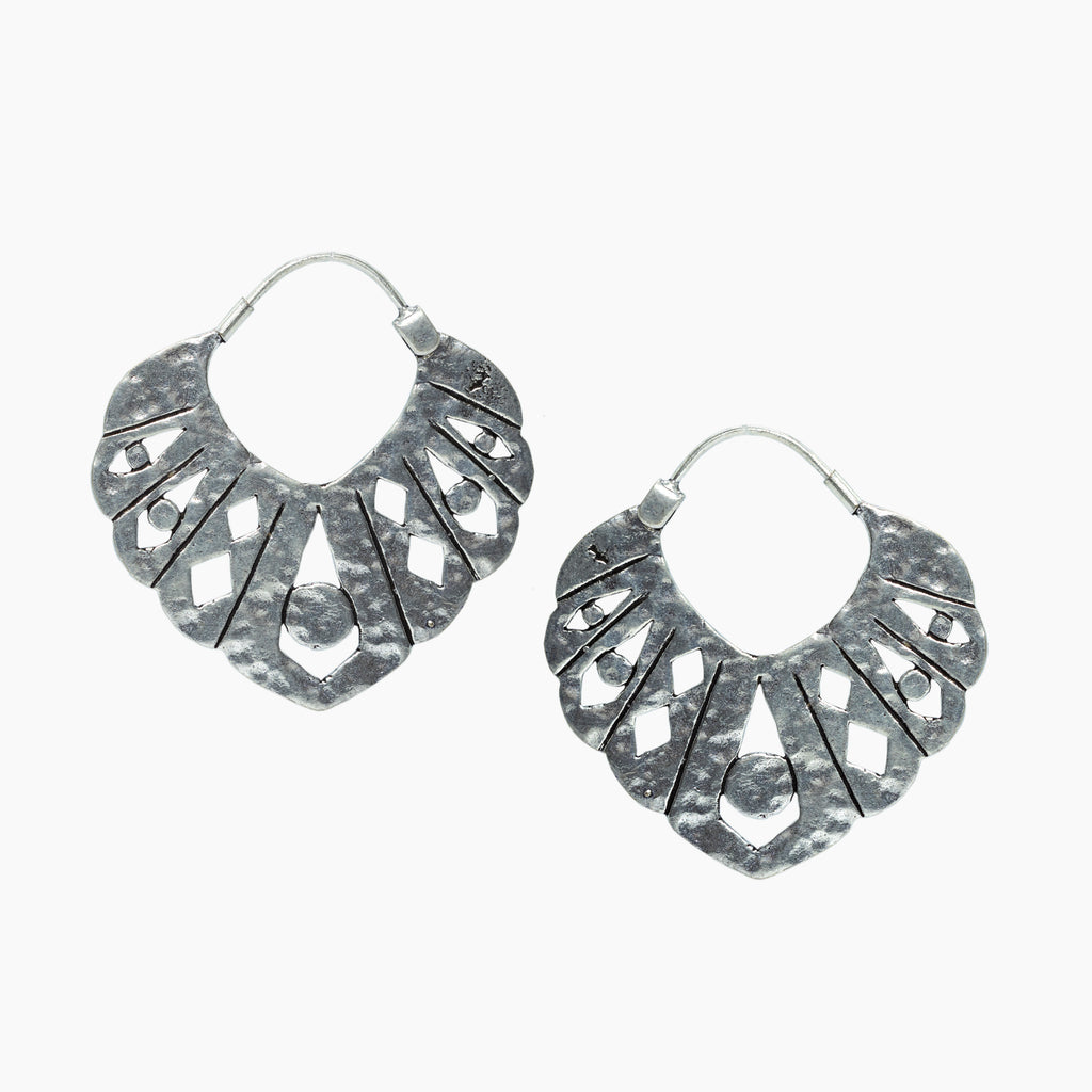 Pendientes Adara plata