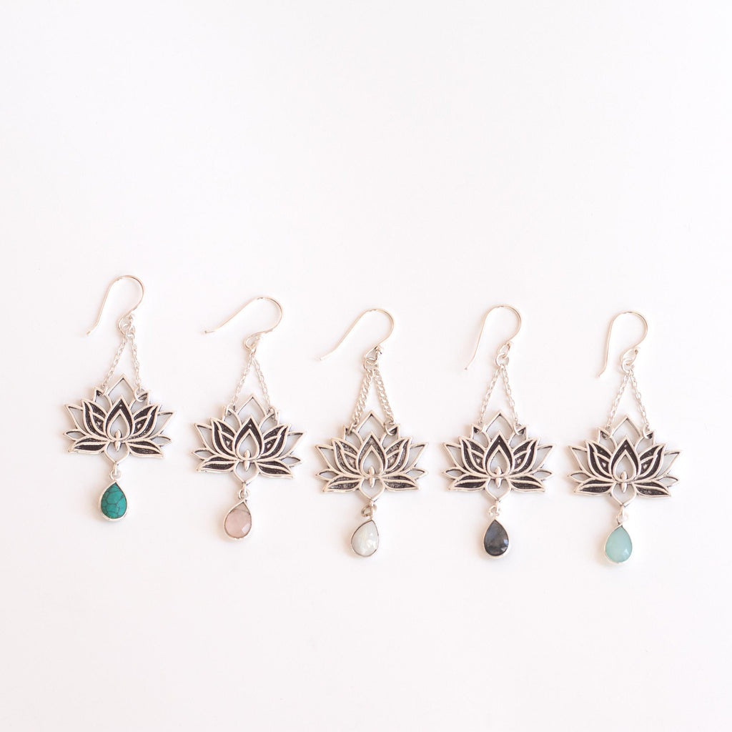 Lotus Earrings