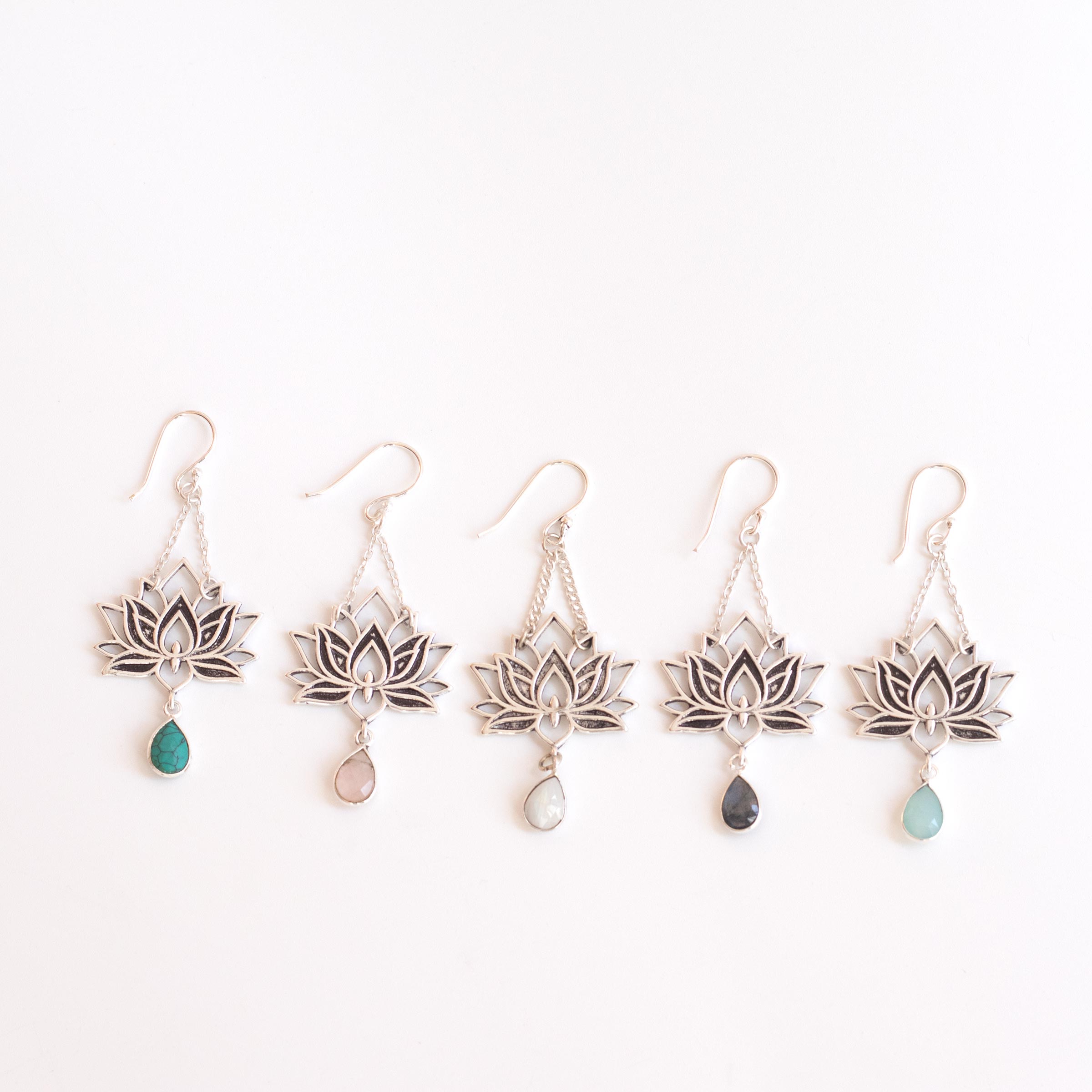 Lotus Earrings