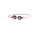 pulsera Aurora piedra lunar fondo blanco