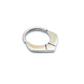 geometric septum piercing plata